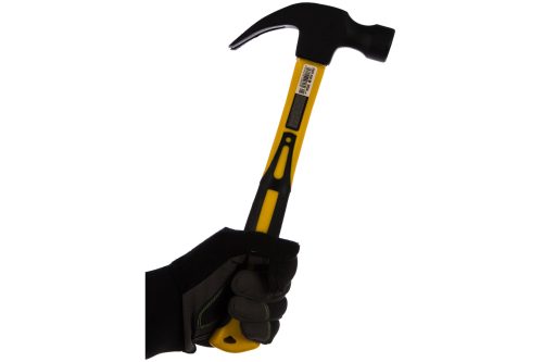 Фото STAYER 560 г, молоток-гвоздодер кованый Fiberglass 2026-560_z01 STAYER 560 г, молоток-гвоздодер кованый Fiberglass 2026-560_z01