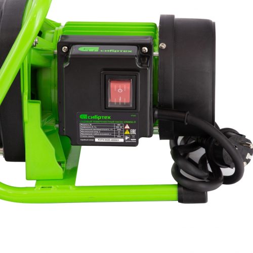 Фото Садовый поверхностный насос СПН850-П, 850 Вт, напор 42 м, 3500 л/ч, пластик Сибртех Садовый поверхностный насос СПН850-П, 850 Вт, напор 42 м, 3500 л/ч, пластик Сибртех