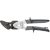 Ножницы по металлу "Piranha", усиленные, 255 мм, прямой и левый рез, сталь СrMo, двухкомпонентные рукоятки Gross