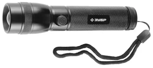 Фото ЗУБР 3 Вт,3хААА, ручной, черный, фонарь светодиодный 56202 ЗУБР 3 Вт,3хААА, ручной, черный, фонарь светодиодный 56202