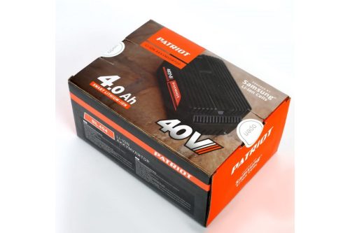 Фото Аккумулятор BL404 (40 В, 4 Ач) PATRIOT 830201100 Аккумулятор BL404 (40 В, 4 Ач) PATRIOT 830201100