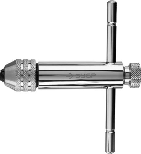 ЗУБР M5 - M12, L - 110 мм/L - 120 мм, храповый механизм и реверс, метчикодержатель Т-образный 28138-110_z01