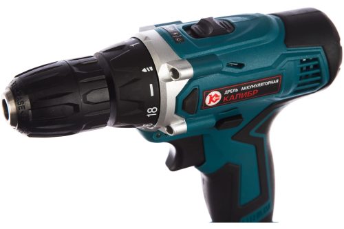 Фото Аккумуляторная дрель-шуруповерт Калибр ДА- 12/2А Аккумуляторная дрель-шуруповерт Калибр ДА- 12/2А
