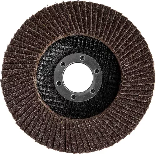 ЗУБР 125х22.2 мм, P80, круг лепестковый торцевой шлифовальный для УШМ 36591-125-80 Эксперт
