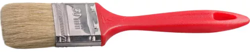 STAYER 50 мм, 2", светлая натуральная щетина, пластмассовая ручка, кисть плоская UNIVERSAL-EURO 0108-50