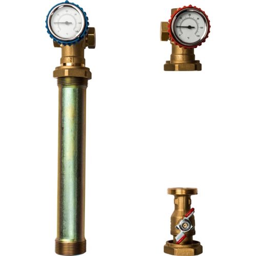 SDG-0001-002501 STOUT Насосная группа с прямым контуром 1" без насоса в теплоизоляции