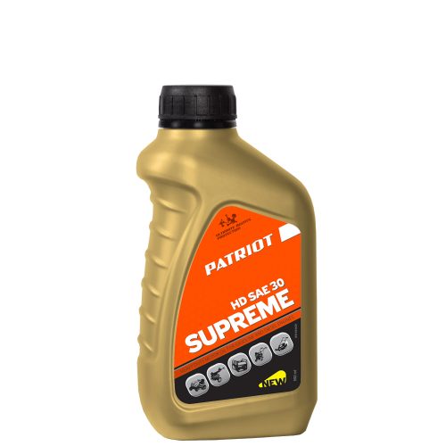 Масло 4-х тактное минеральное Patriot SUPREME HD SAE 30 0,592л.