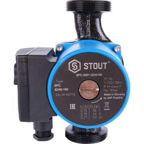 SPC-0001-3240180 STOUT Насос циркуляционный 32/40-180