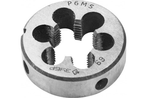 ЗУБР М20 x 2.5 мм, Р6М5, круглая машинно-ручная, плашка 4-28023-20-2.5_z01 Профессионал