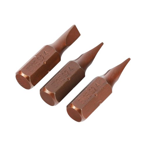 Фото Бита EDGE by PATRIOT SL 4.0мм, сталь S2, длина 25 мм, 3шт в блистере Бита EDGE by PATRIOT SL 4.0мм, сталь S2, длина 25 мм, 3шт в блистере