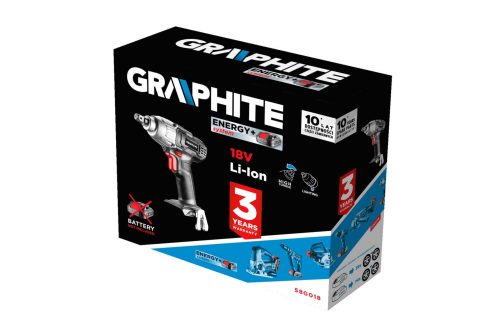 Аккумуляторный гайковерт GRAPHITE Energy+ 58G018