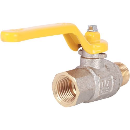 Фото Кран шаровой полнопроходной ITAP LONDON 067 - 1/2" (НР/ВР, PN5, ручка-рычаг желтая, для газа) Кран шаровой полнопроходной ITAP LONDON 067 - 1/2" (НР/ВР, PN5, ручка-рычаг желтая, для газа)