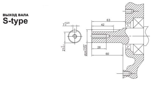 Двигатель бензиновый 190FL (15 л.с.) CARVER 01.010.00130