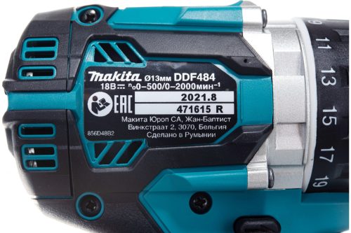 Фото Аккумуляторная дрель-шуруповерт Makita DDF484Z Аккумуляторная дрель-шуруповерт Makita DDF484Z
