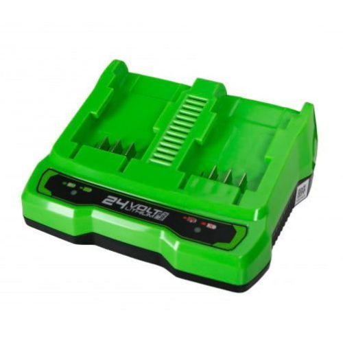 Зарядное устройство для 2-х аккумуляторов Greenworks G24X2UC2, 24V