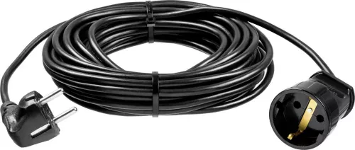 Фото ЗУБР 20 м, 2500 Вт, 1 гнездо, удлинитель электрический силовой 55022-20 ЗУБР 20 м, 2500 Вт, 1 гнездо, удлинитель электрический силовой 55022-20