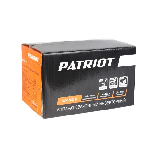 Аппарат сварочный инверторный Patriot WM160D