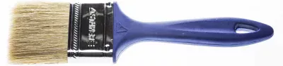 STAYER 63 мм, 2,5", щетина натуральная светлая, пластмассовая ручка, кисть плоская UNIVERSAL 01085-63_z01
