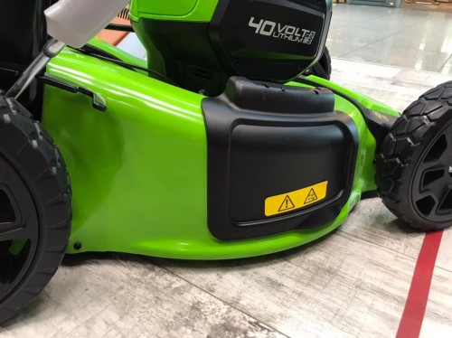 Газонокосилка аккумуляторная Greenworks GD40LM46HP 40V (c АКБ 4Ач и ЗУ) 2514407UB