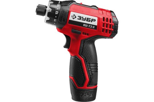 Фото ЗУБР 7.2 В, в кейсе с 10 битами, отвертка-шуруповерт аккумуляторная ОШ-7.2 Н ЗУБР 7.2 В, в кейсе с 10 битами, отвертка-шуруповерт аккумуляторная ОШ-7.2 Н