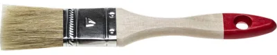 STAYER 38 мм, 1,5", светлая натуральная щетина, деревянная ручка, кисть плоская 0101-038