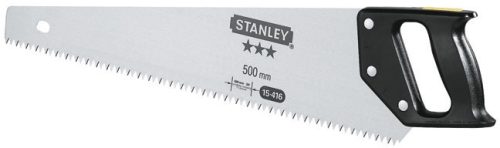 Ножовка по дереву с прямыми зубьями Stanley 3,5х500 мм 1-15-416