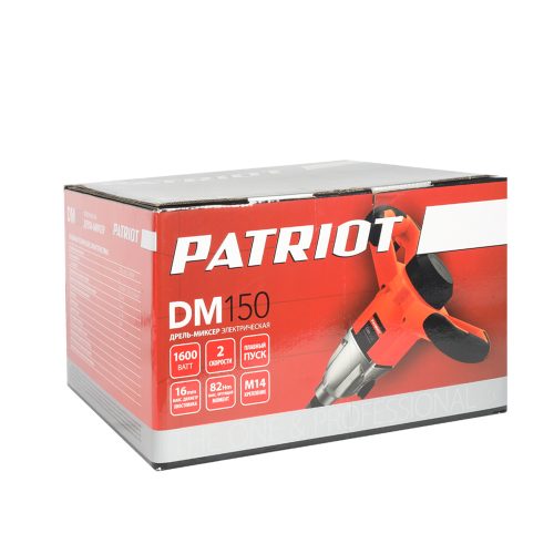 Дрель-миксер электрическая Patriot DM 150
