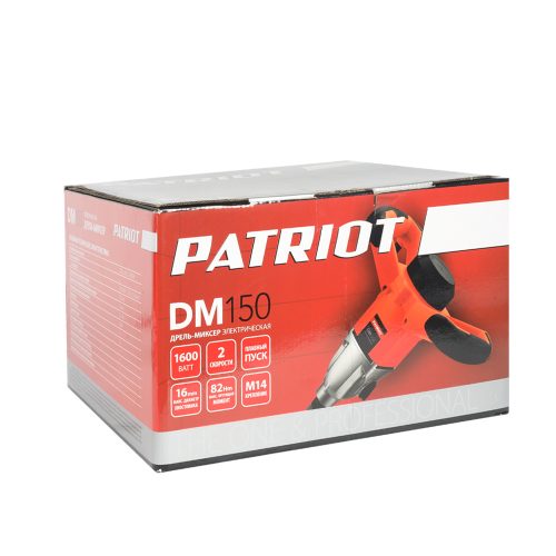 Фото Дрель-миксер электрическая Patriot DM 150 Дрель-миксер электрическая Patriot DM 150