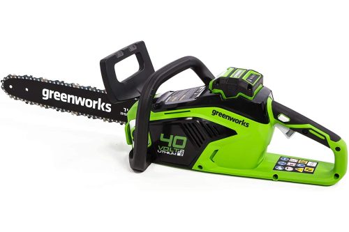 Фото Аккумуляторная цепная пила GreenWorks GD40CS15K2 40V (с АКБ 2 А*ч и ЗУ) 2005707UA Аккумуляторная цепная пила GreenWorks GD40CS15K2 40V (с АКБ 2 А*ч и ЗУ) 2005707UA