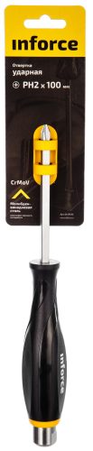 Фото Inforce Отвертка ударная PH2х100мм 06-09-86 Inforce Отвертка ударная PH2х100мм 06-09-86