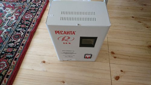 Стабилизатор напряжения Ресанта АСН 8000 Н/1-Ц Lux