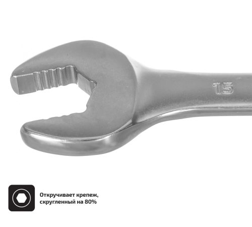 Inforce Комбинированный ключ 15 мм 06-05-17