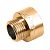 Переходник латунный с внутренней резьбой на наружную STOUT - 1/2" x 1/4"