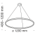 Подвесной светильник Technical MOD058PL-L65BS4K