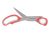 ЗУБР 190 мм, изогнутые, двухкомпонентные ручки, ножницы хозяйственные 40442-19