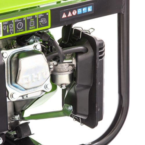 Фото Генератор бензиновый БС-3500, 3.2 кВт, 230В, четырехтактный, 15 л, ручной стартер Сибртех Генератор бензиновый БС-3500, 3.2 кВт, 230В, четырехтактный, 15 л, ручной стартер Сибртех