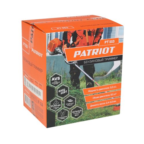 Фото Триммер бензиновый Patriot PT 553 Триммер бензиновый Patriot PT 553