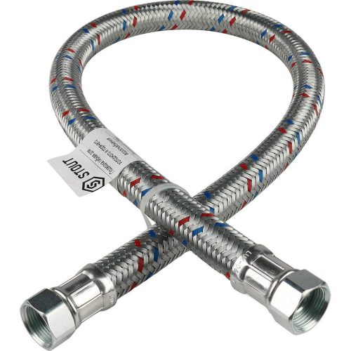 SHF-0310-182020 STOUT Гибкая подводка для воды  ВР 3/4 х ВР 3/4,  длина 1000 мм