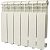 Global ISEO 350 6 секций радиатор алюминиевый боковое подключение (белый RAL 9010)