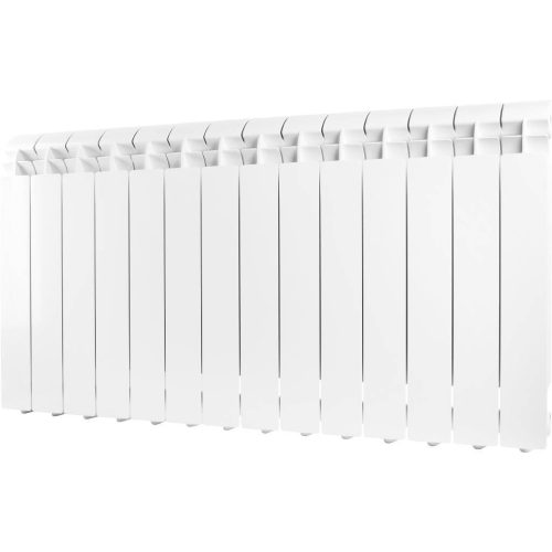 Global VOX- R 500 14 секций радиатор алюминиевый боковое подключение (белый RAL 9010)