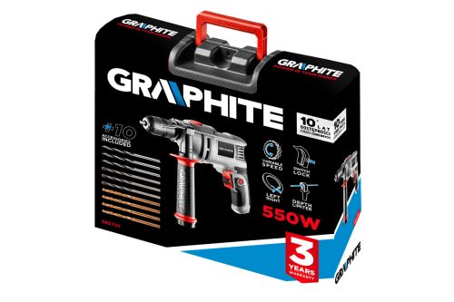 Фото Ударная дрель GRAPHITE 58G735 Ударная дрель GRAPHITE 58G735