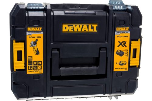 Угловая аккумуляторная шлифмашина DeWALT DCG 412 M2