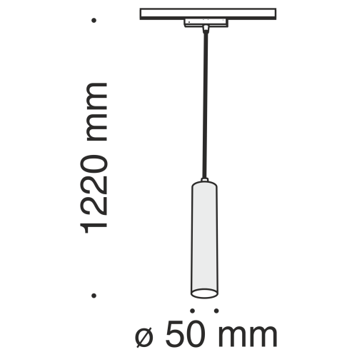 Трековый светильник Technical TR016-2-12W4K-B