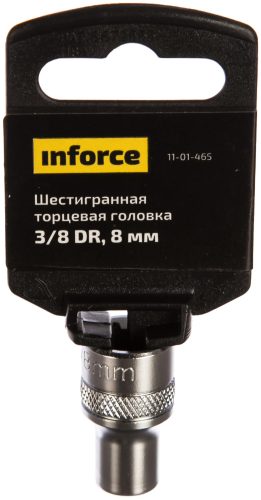 Inforce шестигранная торцева головка 3/8 DR 8мм 11-01-465