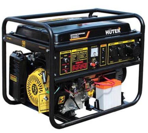 Бензиновая электростанция Huter DY8000LX-3 64/1/28