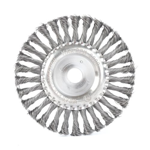 Щетка EDGE by Patriot круглая 150ммХ22,23мм витая проволока