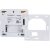 STE-0101-010001 STOUT Проводной комнатный регулятор R-10b, белый