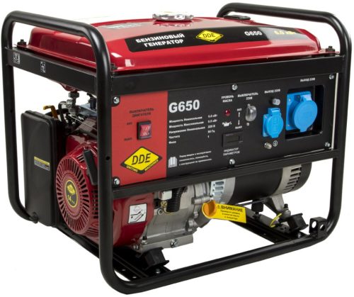 Бензиновый генератор DDE G650 917-422