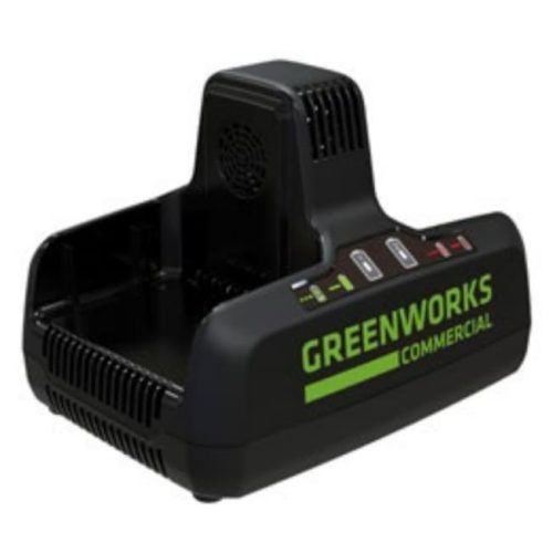 Быстрое зарядное устройство для 2-х аккумуляторов Greenworks G82C2, 82V, 8А