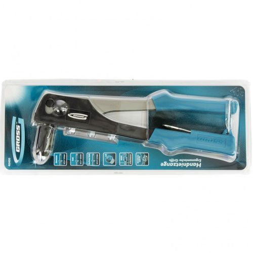 Фото Заклепочник 258 мм, заклепки 2.4-4.8 мм Gross Заклепочник 258 мм, заклепки 2.4-4.8 мм Gross